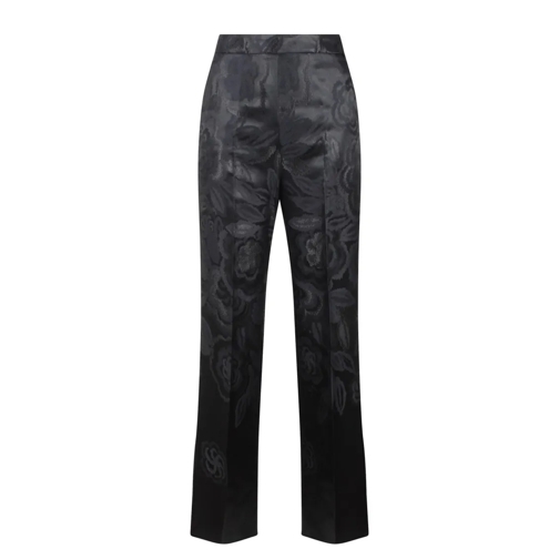 Etro  Palazzo Jacquard Trousers Black