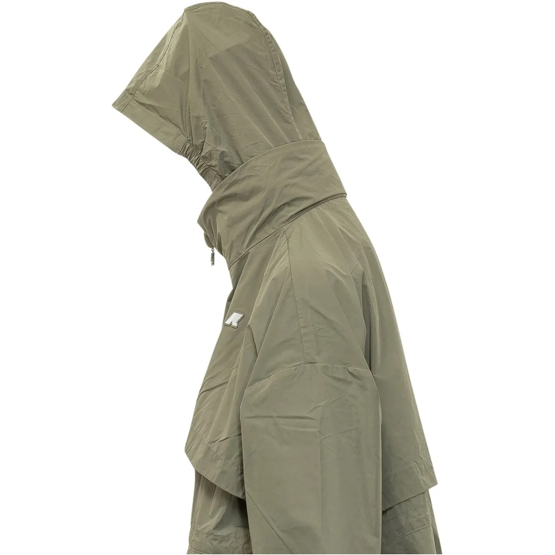 K-Way Parka Cappotto Aube Memory Touch con Zip grün(Image 4)