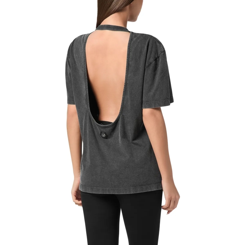 Philipp Plein T-Shirt T-Shirt Man Fit Love schwarz