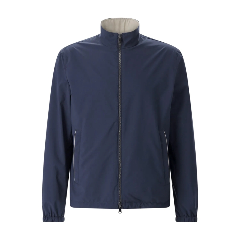 Paul & Shark Übergangsjacke Jacke mit Logo blau