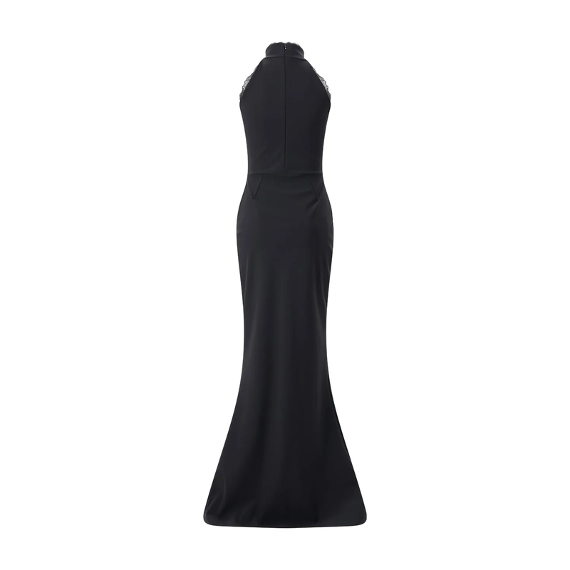 Chiara Boni Avondjurk Maxikleid Kyomi Long ZP schwarz(Image 2)