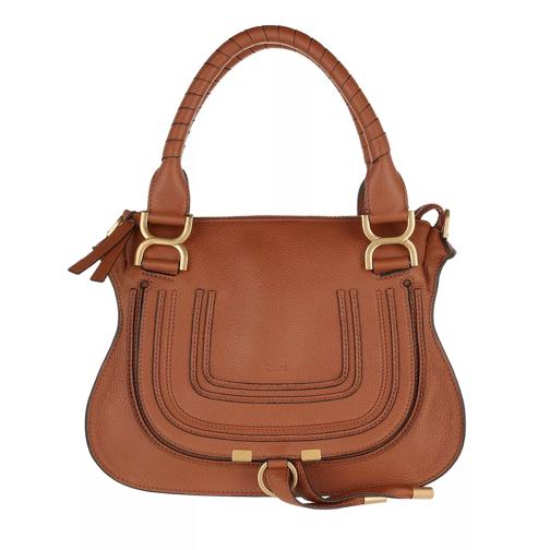 Chloé Small Marcie Shoulder Bag Tan Saddle Bag