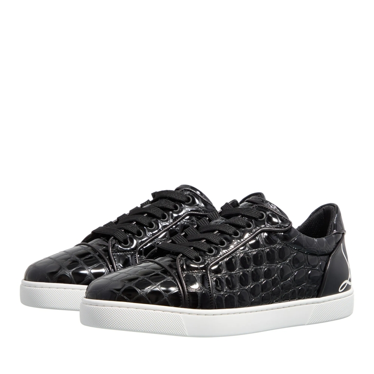 Christian Louboutin Fun Vieira Sneaker Black Low Top Sneaker