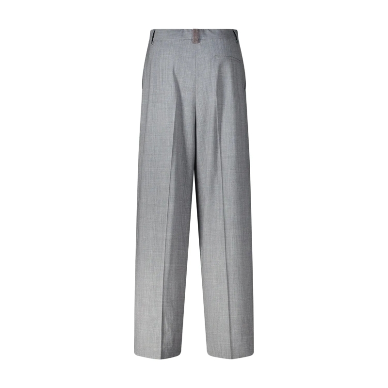 Fabiana Filippi Pantalons décontractés Weite Bundfaltenhose grau(Image 2)