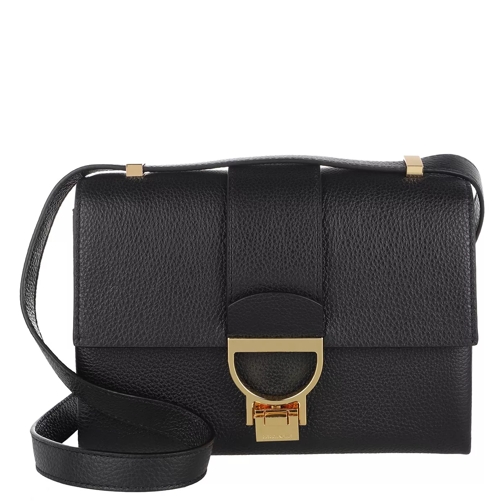 Coccinelle Handbag Grainy Leather Noir Crossbody Bag