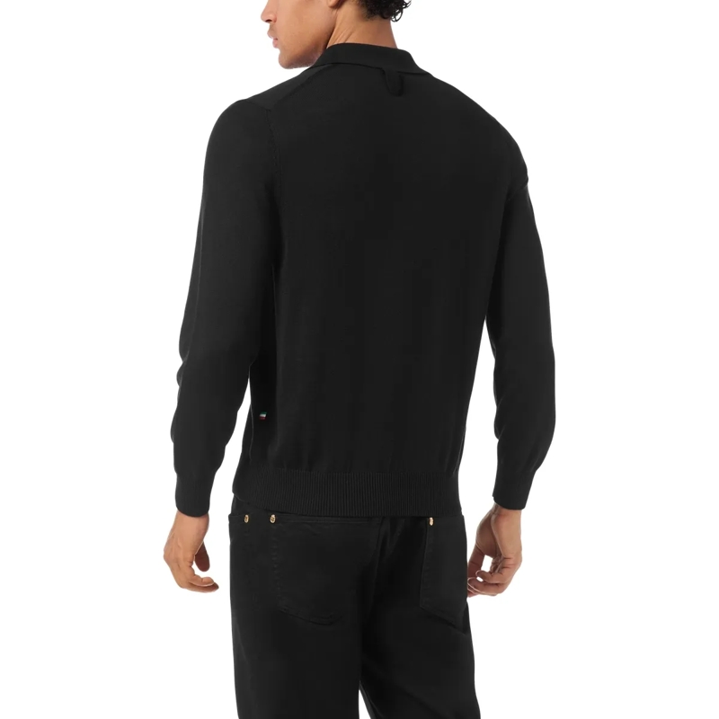 BILLIONAIRE Top Poloshirt Ls schwarz(Image 2)