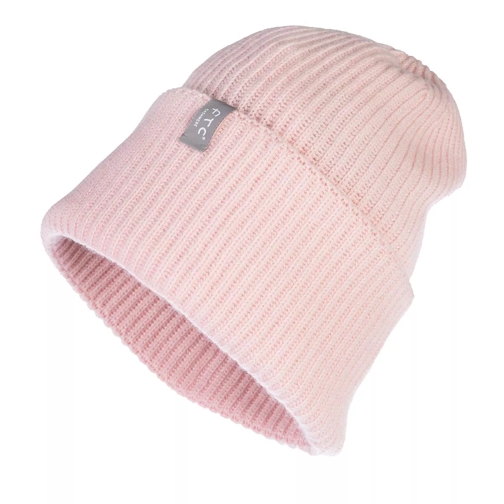FTC Cashmere Beanie Pink Pearl Chapeau en laine