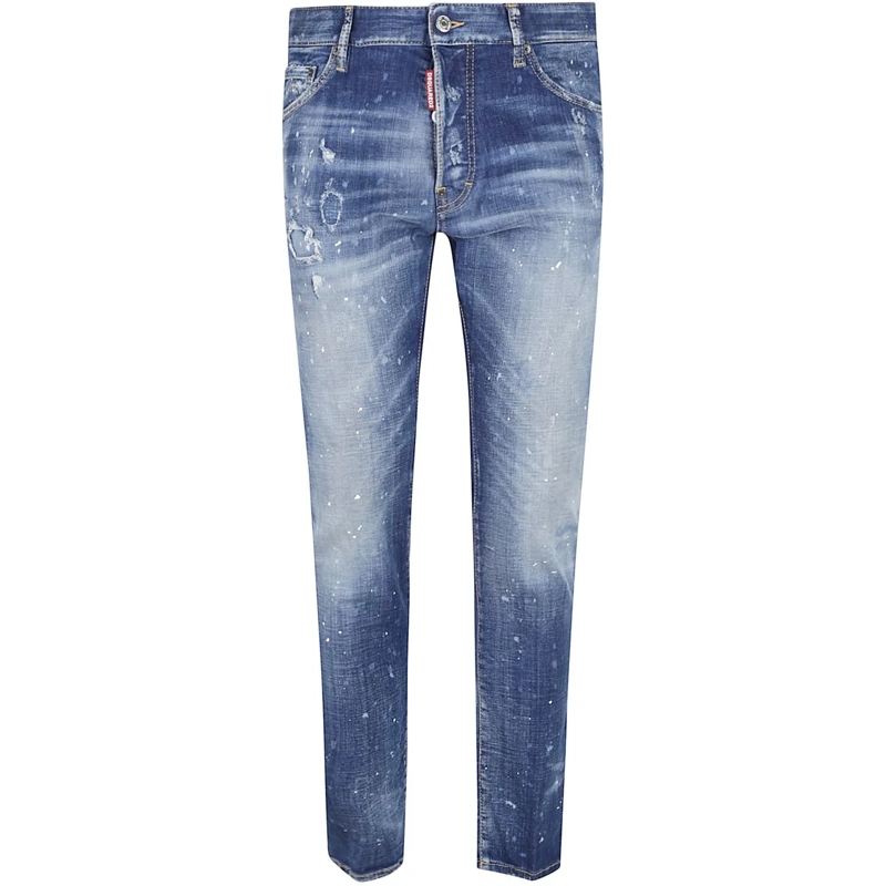 Dsquared2 Jeans à jambe droite Cool Guy Jeans Blue blau