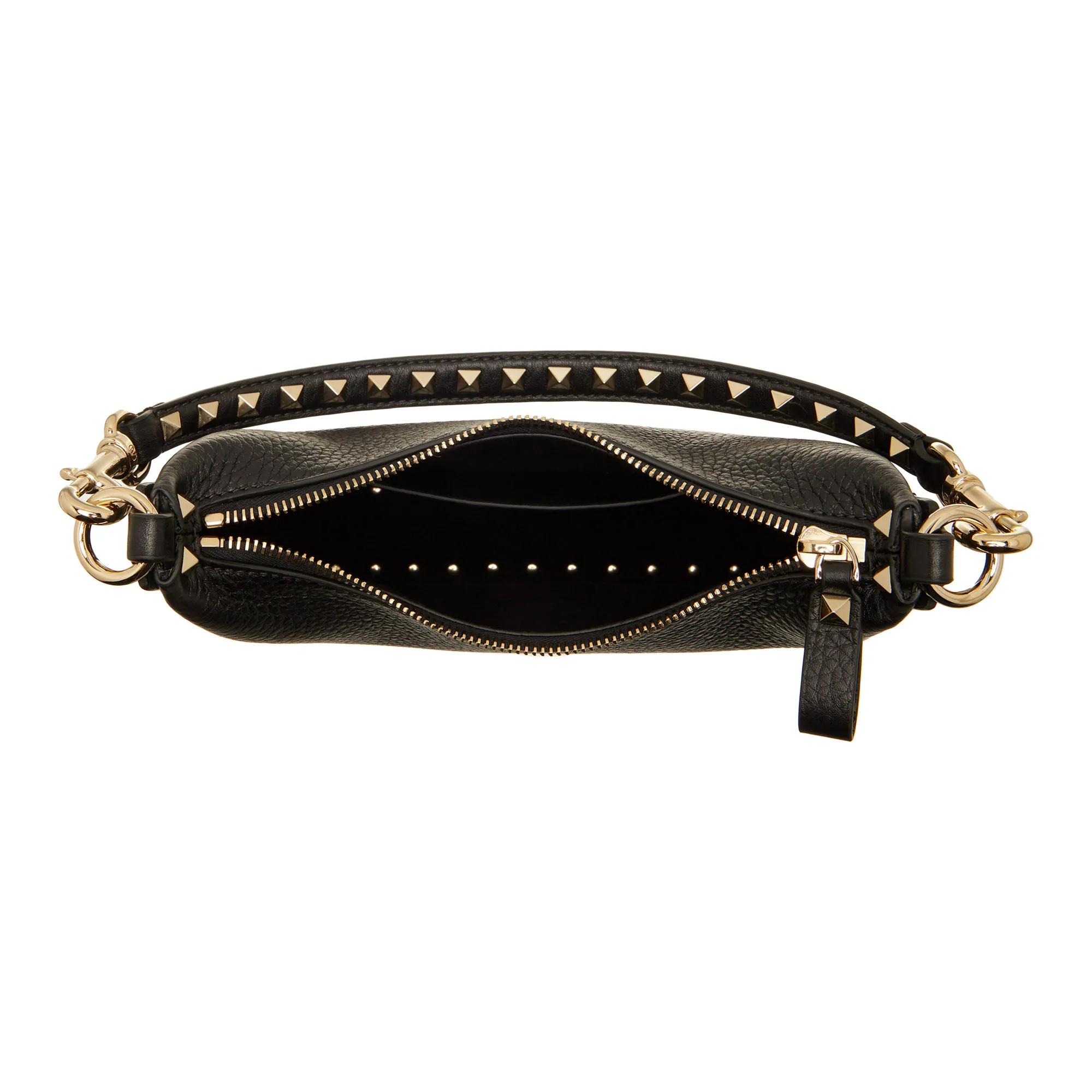 Thumbnail - Valentino Garavani Shopper - Small Hobo Rockstud - Gr. unisize - in Schwarz - für Damen