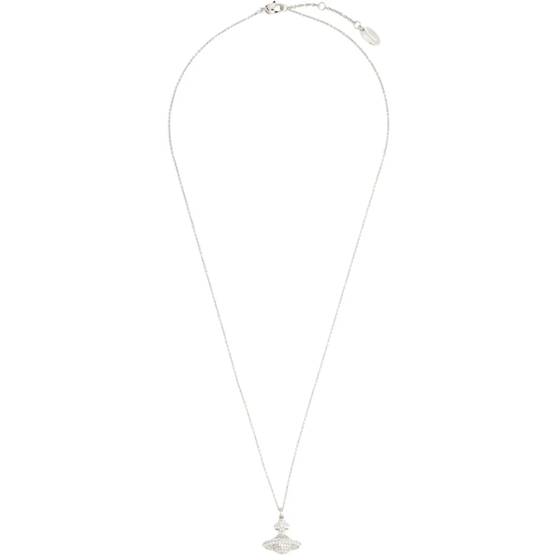 Vivienne Westwood Collier moyen Bijoux Platinumcrystal silber
