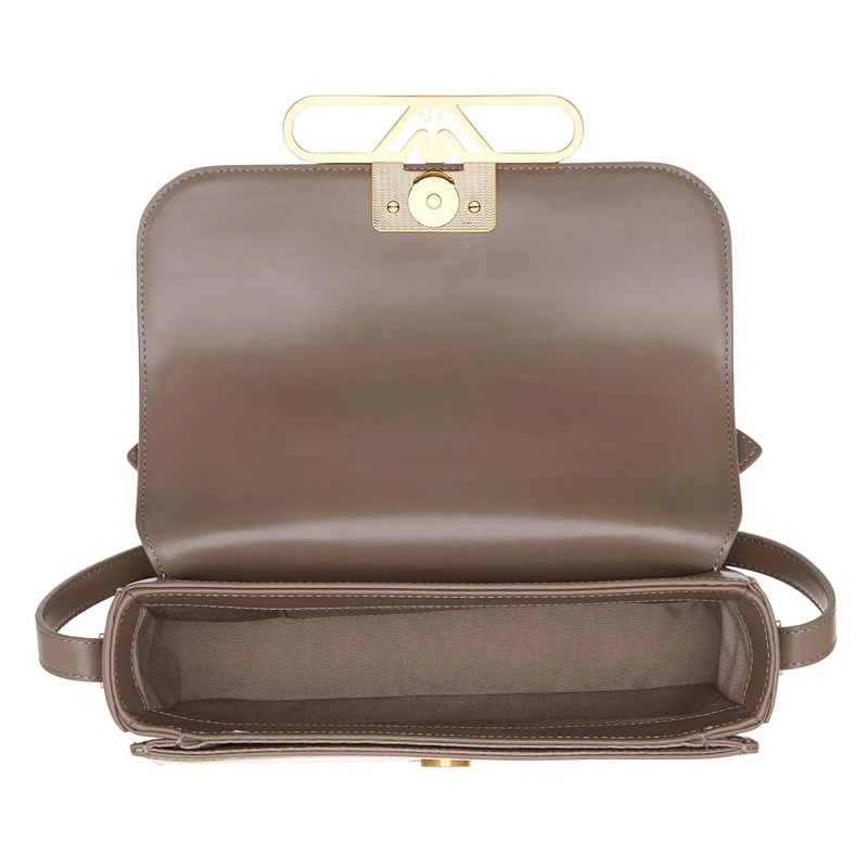 Emporio Armani Crossbody Bag Shopping S Simil Nappa Goffrata - Shopping S Quilt Taupe(Image 5)