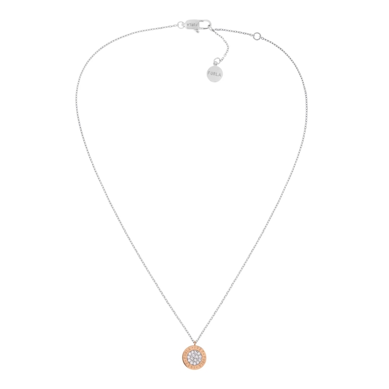 Furla Mittellange Halskette Halskette Furla Sigillo silber