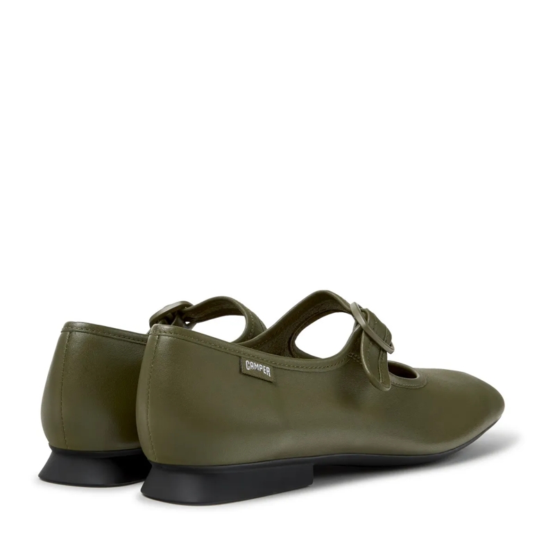 Camper Ballerinas Unsere feminine Linie Casi Myra besticht durch ein olivegrün(Image 3)