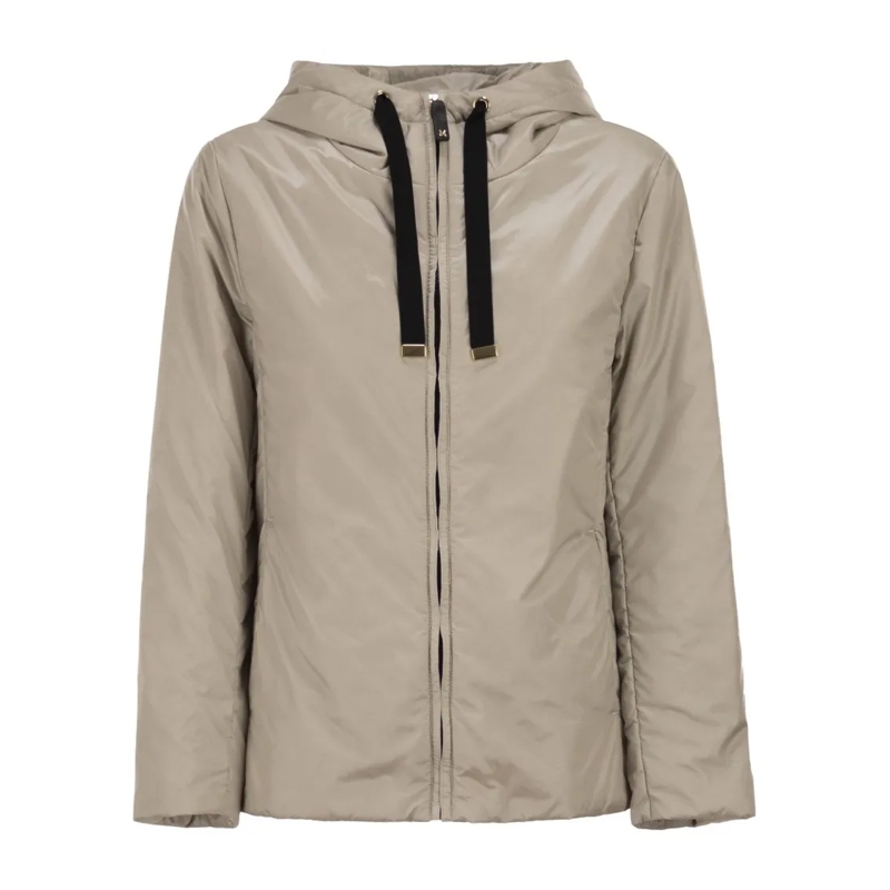 Max Mara  Greenh - Drip-Proof Canvas Travel Jacket Grey