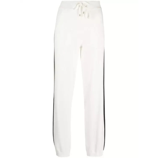 Lorena Antoniazzi White Striped Pants White 