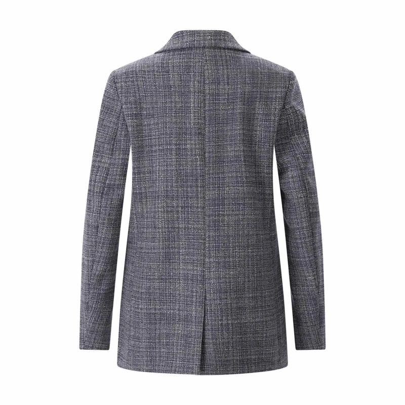 Fabiana Filippi Blazer Blazer aus Wolle blau(Image 3)