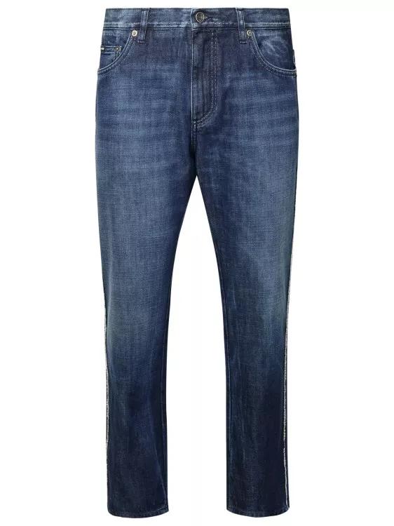 Dolce&Gabbana - Blue Cotton Jeans - Größe 50 - blue