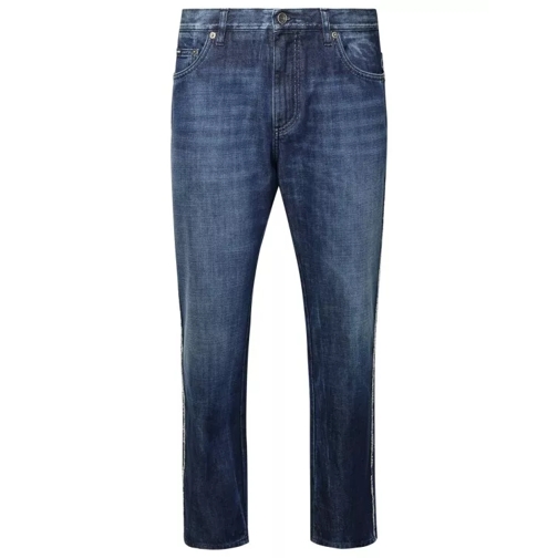 Dolce&Gabbana Blue Cotton Jeans Blue Jeans