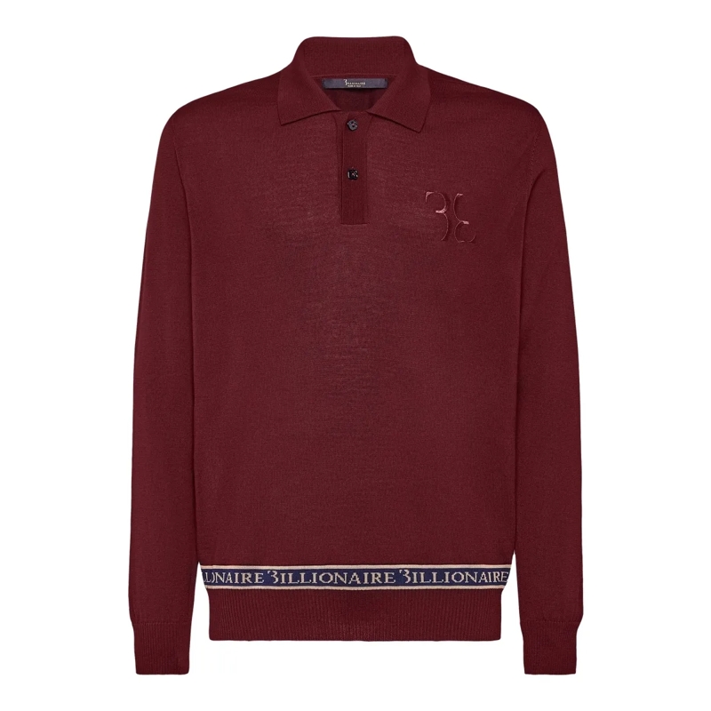 BILLIONAIRE Top Pullover bordeaux