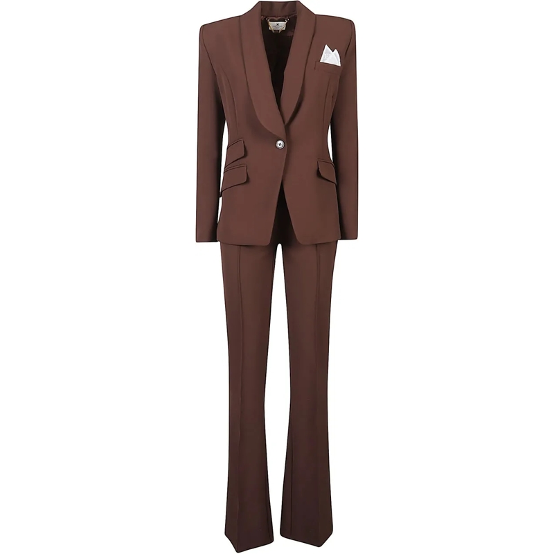 Elisabetta Franchi Blazer Suit Brown braun