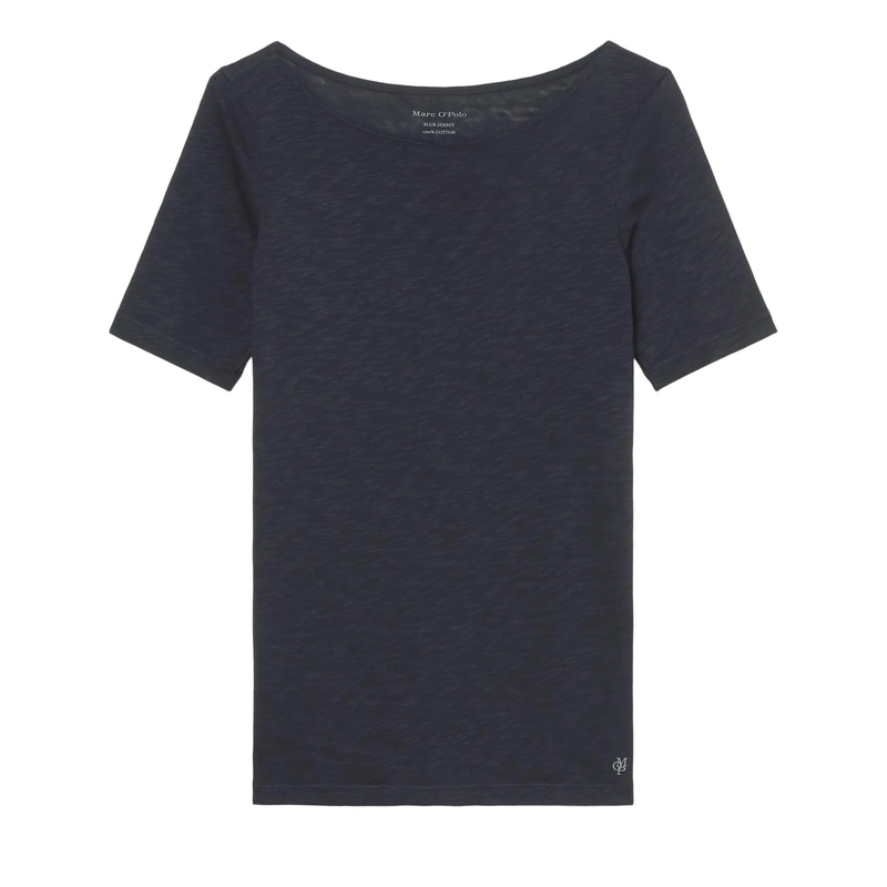 Marc O´Polo  T-shirt, short-sleeve, boat-neck manic midnight