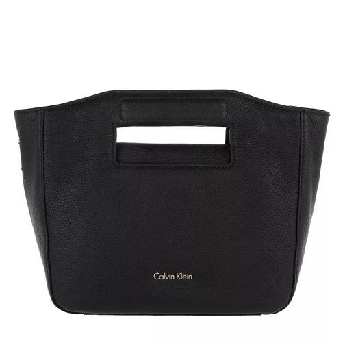 Calvin Klein Carryall Mini Grab Tote Black Crossbody Bag