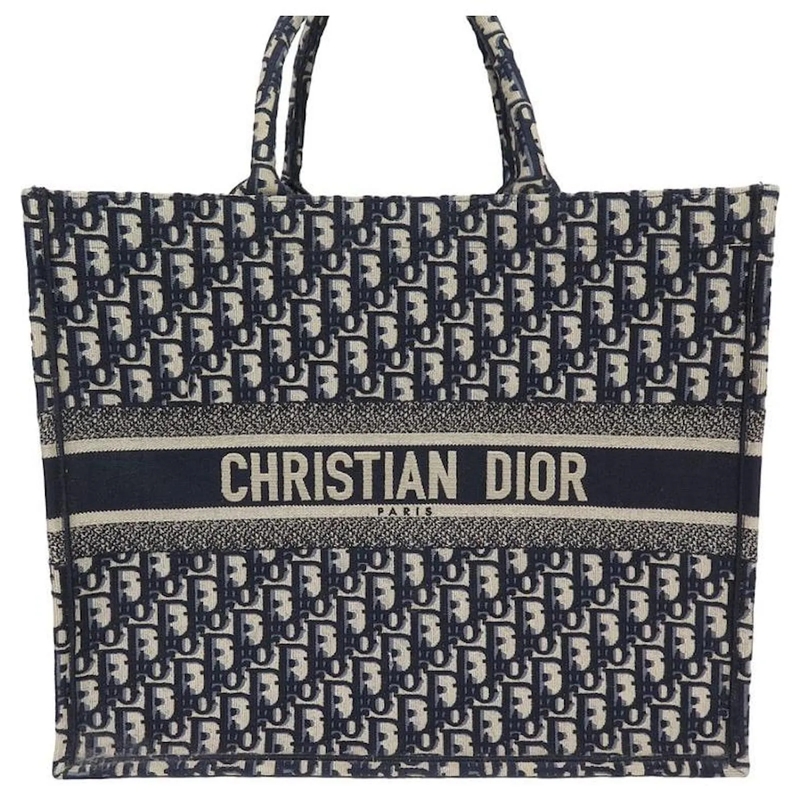 Christian Dior Tote NEUE HANDTASCHE CHRISTIAN DIOR BOOK TOTE GROSS OBL hellblau