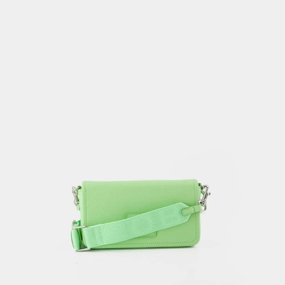 Marc Jacobs Hobo bags The Mini Crossbody Leather Green in groen