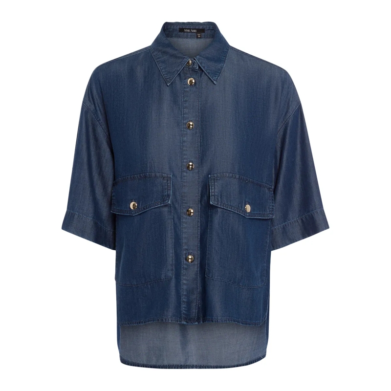 Marc Aurel Hemd Hemd blau