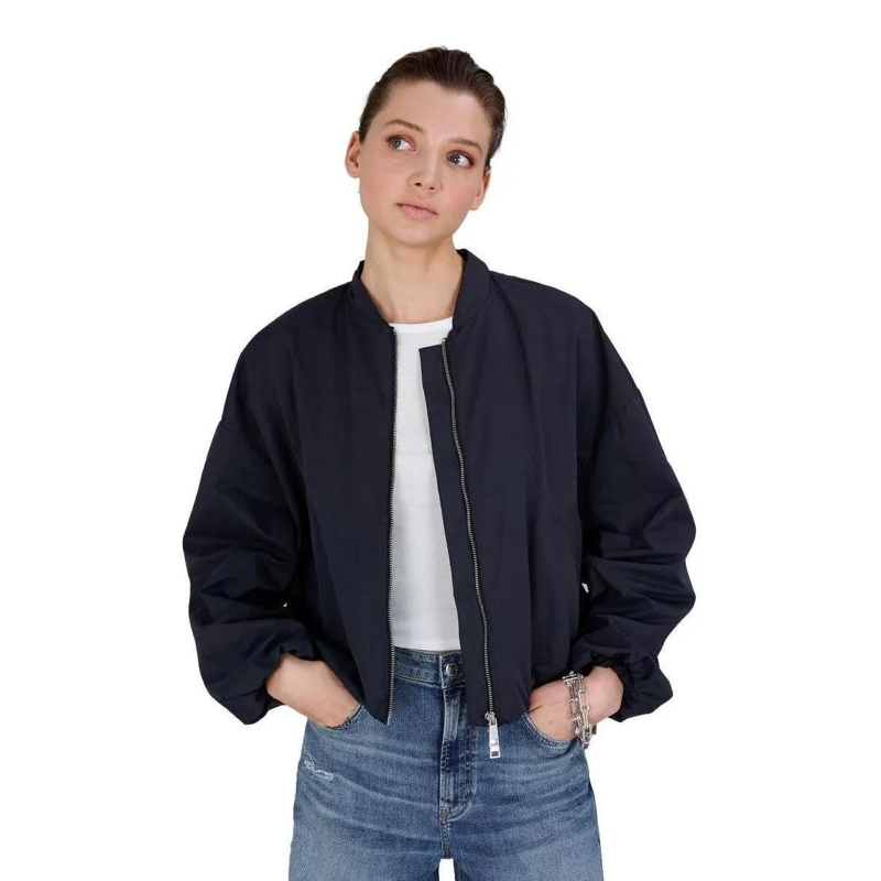 True Religion Daunenjacke - Lange Ärmel- Kastenförmiger Schnitt- Verstellb navy(Image 4)