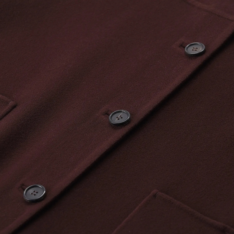 S Max Mara Übergangsmantel Jacke Giugno aus Schurwolle rot(Image 3)