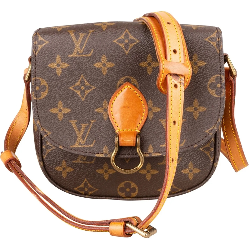 Louis Vuitton Tote Louis Vuitton Canvas Monogram Saint Cloud PM Cross braun