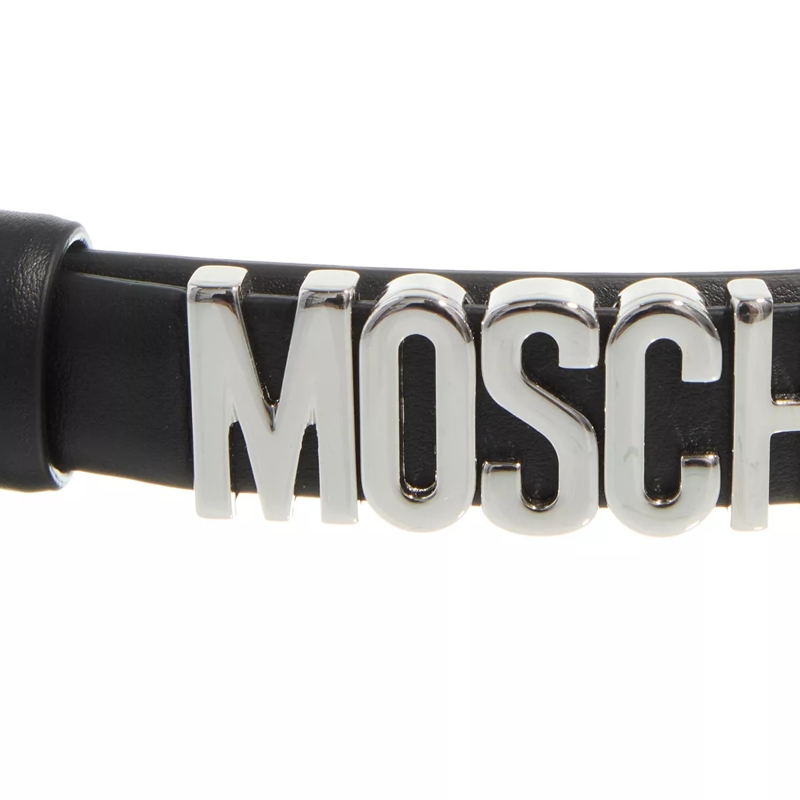 Moschino Ledergürtel Belt Black(Image 4)