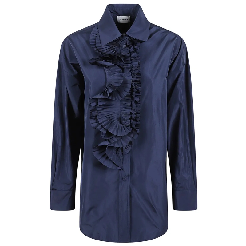 P.A.R.O.S.H. Chemise Pimpy Shirt Blue