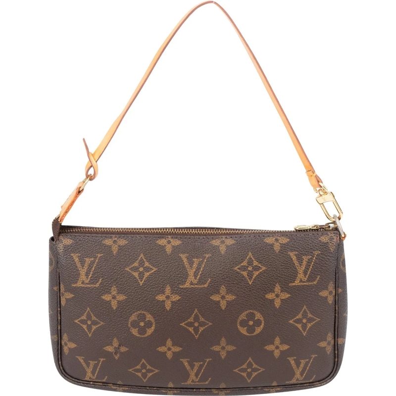 Louis Vuitton Tote Louis Vuitton Canvas Monogram Pochette Accessoire  braun
