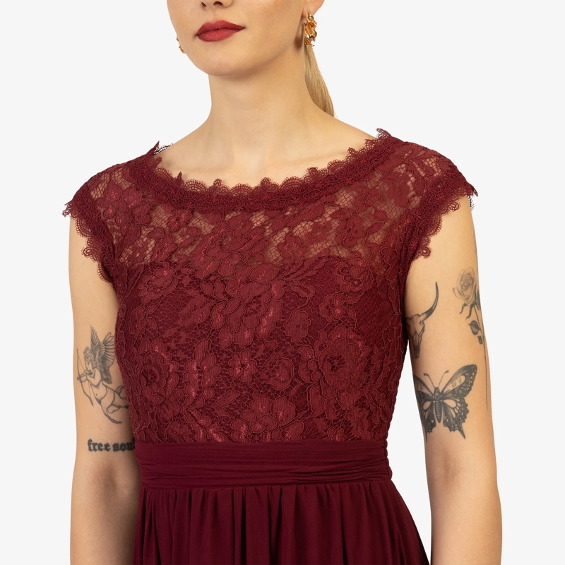 Kraimod Abendkleid Abendkleid bordeaux(Image 21)