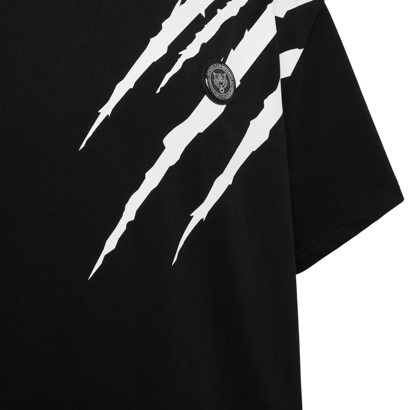 Plein Sport T-Shirt T-Shirt Rundhalsausschnitt Ss Scratch schwarz(Image 3)