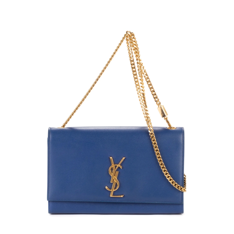 Saint Laurent Crossbody Bag Tassel Kate Medium marine