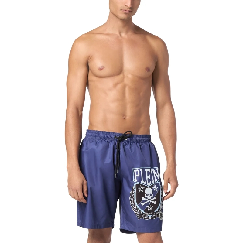 Philipp Plein  Badehose Skull&Bones dunkel-blau(Image 3)