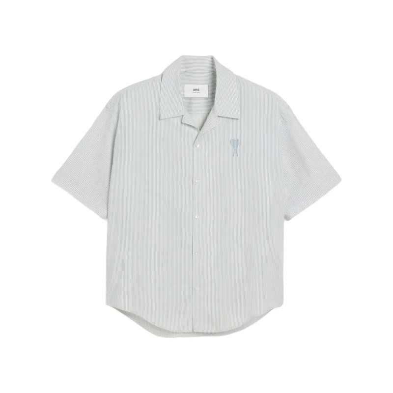 AMI Paris Hemd Short-Sleeved White Shirt White
