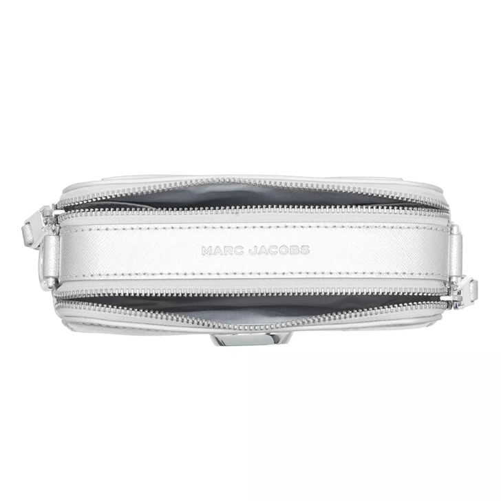 Marc Jacobs The Snapshot Silver Crossbody Bag