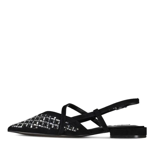 LIU JO Sling-Back Pumps Schwarz Sandal med band