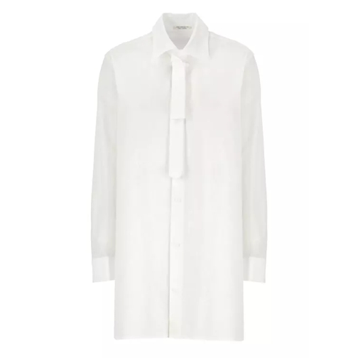 Yohji Yamamoto White Y's Cotton Shirt For Woman White 