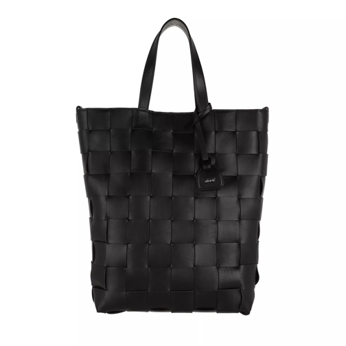 Abro Shopper CHESSBOARD  Black/Nickel Shopping Bag