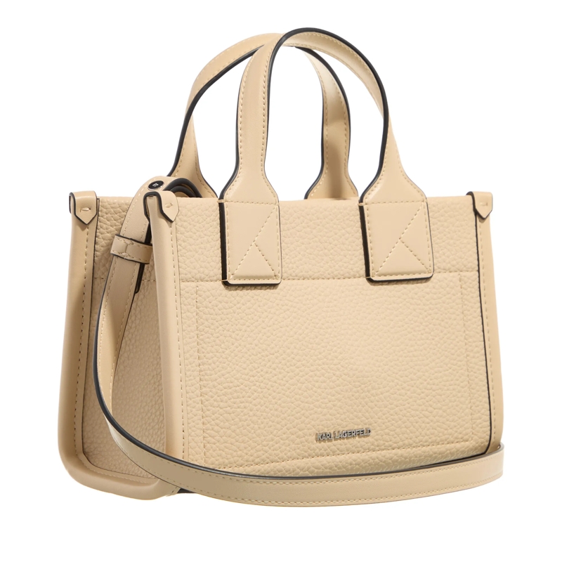 Karl Lagerfeld Tote K/Skuare Sm Tote Grainy Trench Beige(Image 4)