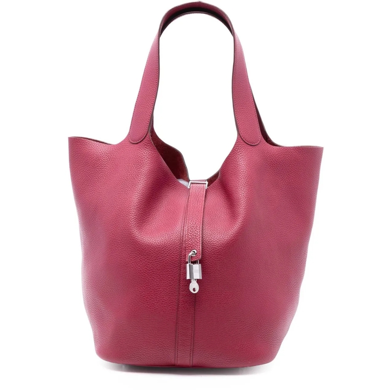 Hermès Fourre-tout Clemence Picotin Lock 33 rose