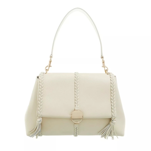 Chloé Shoulder Bag Leather White Satchel