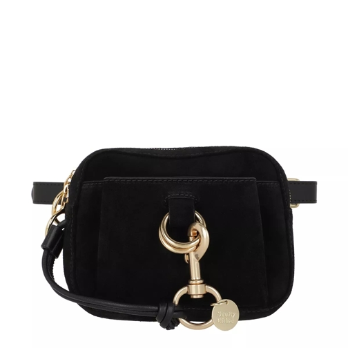 See By Chloé Tony Belt Bag Suede Black Borsetta a tracolla