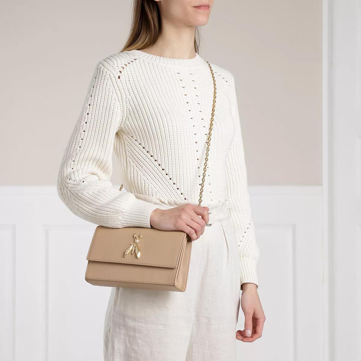 Patrizia Pepe Crossbody Bag Pompei Beige Crossbody Bag