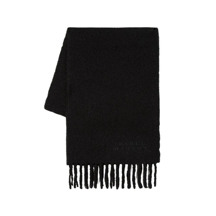 スカーフ Isabel Marant Fouzy Gd Scarf - Wool - Black Fouzy Gd Scarf - Isabel Marant - Wool - Black